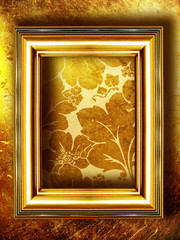 Wall Mural - golden  background