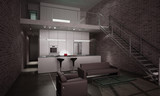 Fototapeta  - modern living room