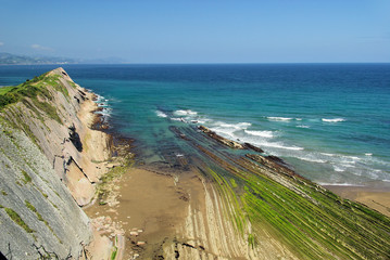 Poster - Costa Vasca bei Zumaia - Costa Vasca near Zumaia 12