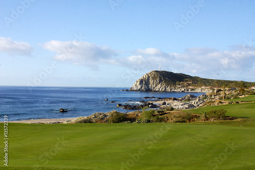 Board z aluminiowym obramowaniem Golf w los cabos, baja california, meksyk