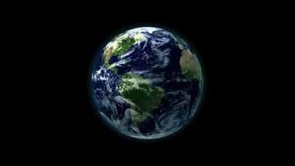 earth globe rotation
