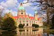 historic building, cityhall of Hannover, Germany