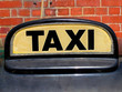 taxi schild