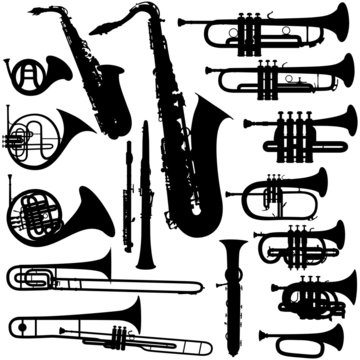 musical instruments - brass