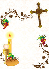 Wall Mural - Invitation background