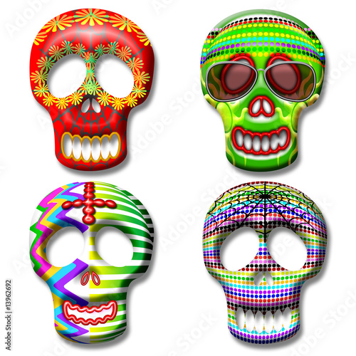 Teschio-Skull-Calaveras-Maschera-Mask-Masque 2