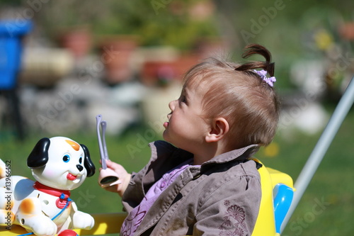 Bebe Fille Assise Et De Profil Stock Photo Adobe Stock Bebe Fille Assise Et De Profil Stock Photo Adobe Stock