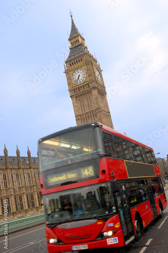 Plakat na papierze fotorealistycznym Big ben
