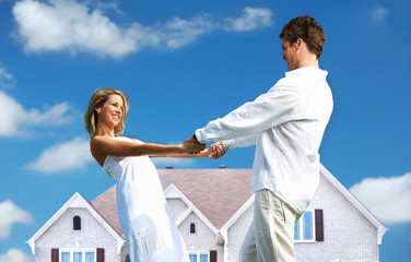 Wall Mural - love couple