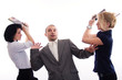 © Andreea Ardelean - Angry business women fighting with a colleague