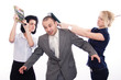 © Andreea Ardelean - Angry business women fighting with a colleague