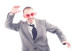 © Andreea Ardelean - Young businessman with 2009 party glasses