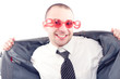 © Andreea Ardelean - Young businessman with 2009 party glasses