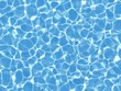 caustic pattern of blue water surface in outdoor pool