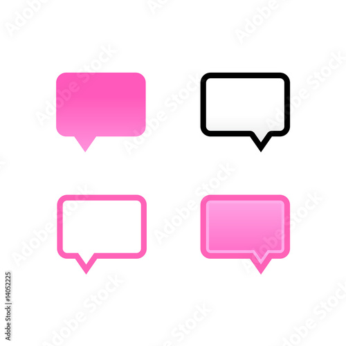 Picto Chat Stock Vector Adobe Stock