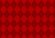Red argyle pattern