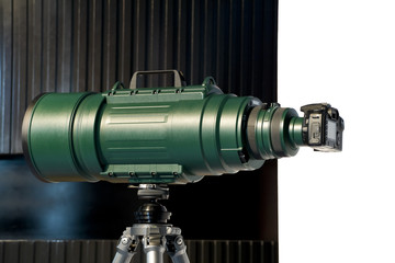 large camera lens