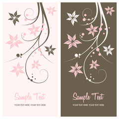 Wall Mural - modern and elegant floral background