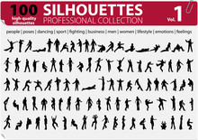 100 Silhouettes Professional Collection Vol. 1