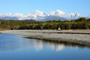 Wall Mural - New Zealand - Mt. Cook and Southern Alps