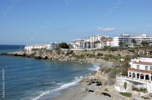 Tapeta ścienna Morze Śródziemne w nerja, Hiszpania