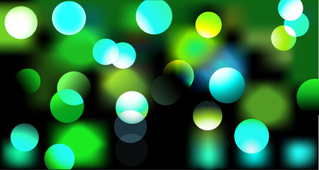 Wall Mural - Vector illustration of disco lights dots pattern