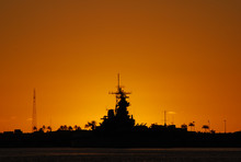 Sunset At Pearl Harbor