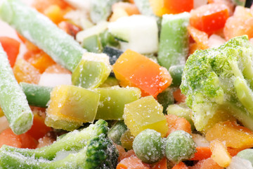 Wall Mural - Frozen vegetables