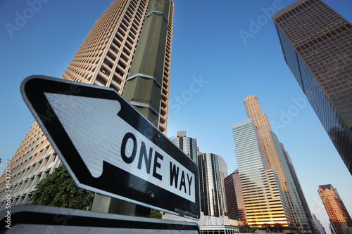 Fotoboard na płycie Centrum Los Angeles