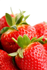 Fresh and tasty strawberries