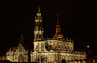 Dresden Hofkirche Nacht - Dresden Catholic Court Church night 02
