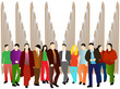 © Sale - Illustration of business people