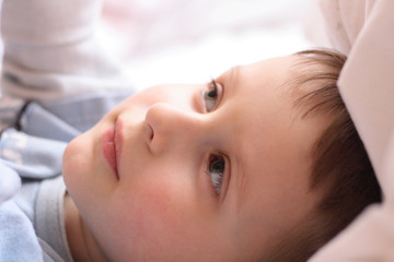 Wall Mural - face of boy