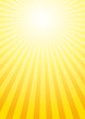 Vector background with sun beams