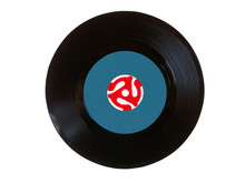 Vinyl 45 Rpm Disk