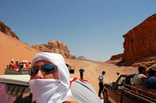 Woman In The Wadi Rum