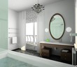 Bathroom. Modern design of interior