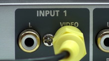 RCA Input Close-up - HD