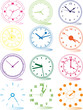 © jelena zaric - Illustration of different clocks