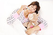 © drubig-photo - mit bär krank im bett