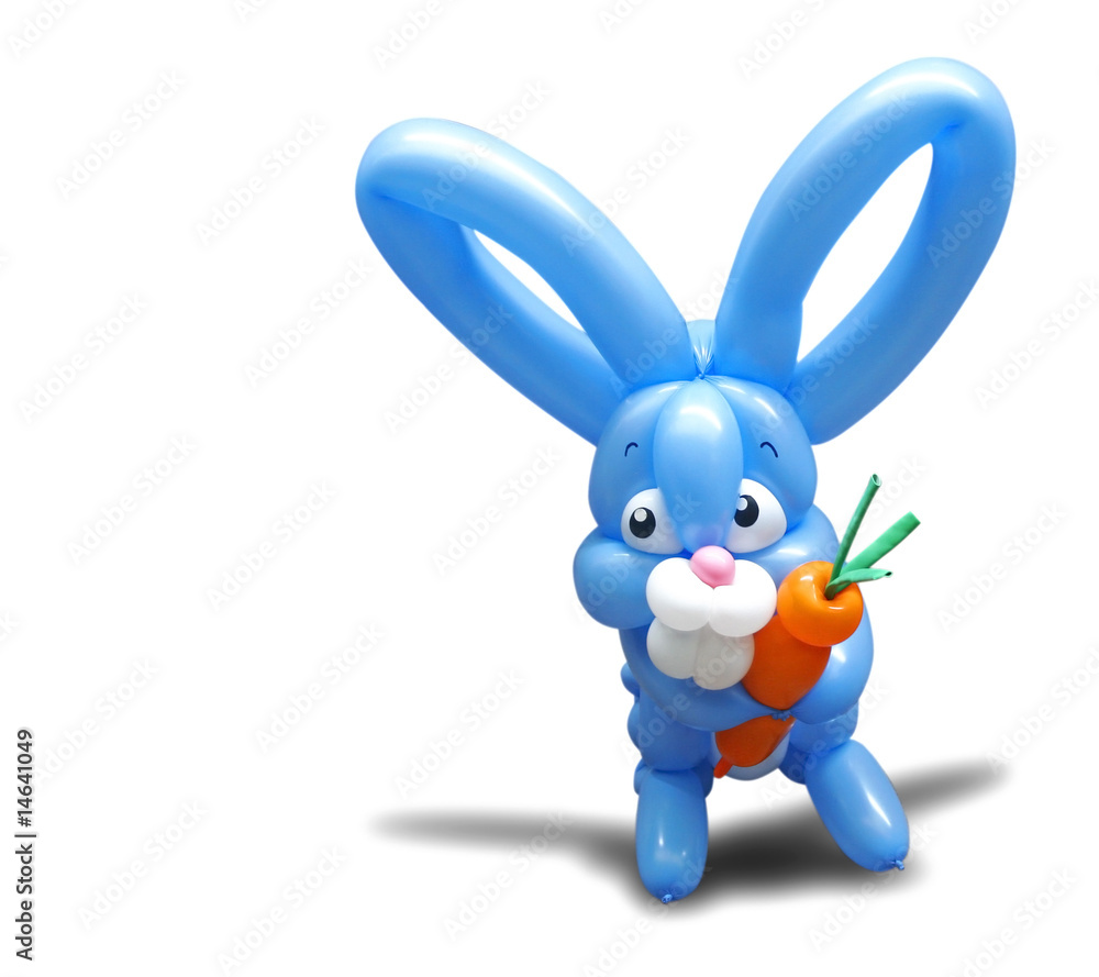 Balloon Rabbit Stock Photo | Adobe Stock