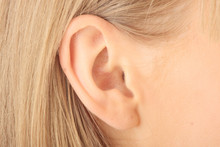 Blond Girl Ear