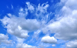 Fototapeta Niebo - niebo i chmury