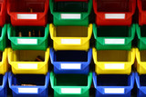 Fototapeta Góry - colorful plastic containers
