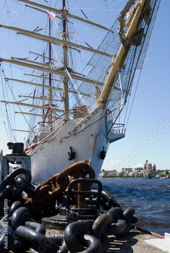 Naklejka na kafelki Sail ship