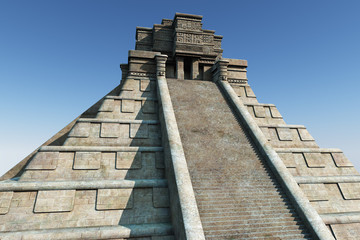 Wall Mural - Mayan Temple