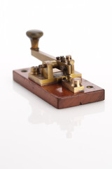 Antique morse code switch 2