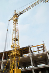 Wall Mural - Building crane