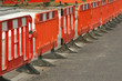 temporary plastic roadwork barriers