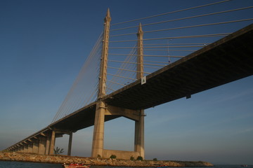 The penang bridge, longest in south east asia